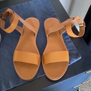 NWOT Madewell Leather Sandals